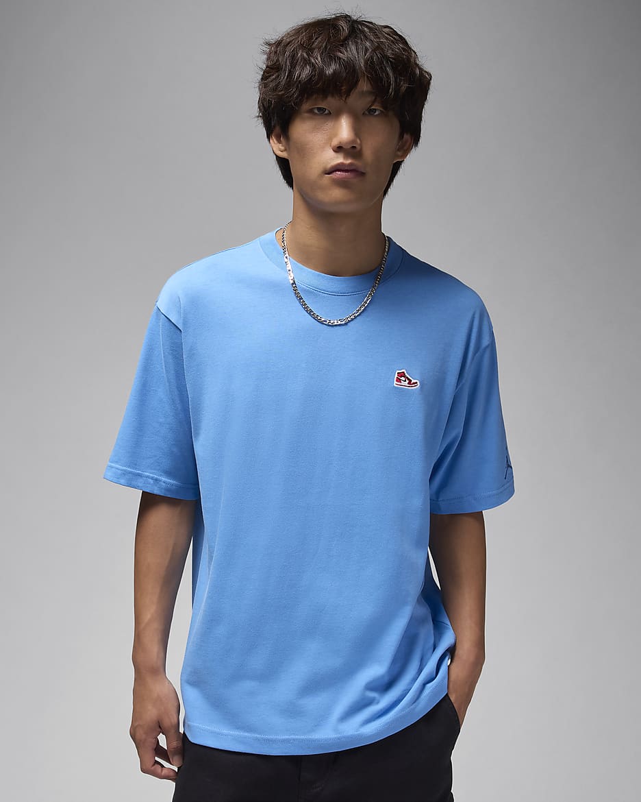 T shirt nike bleu jordan top